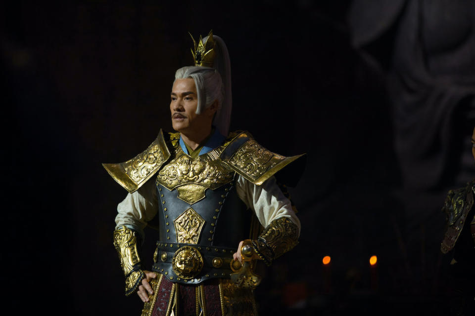 Yuan Shao (Ray Lui) in Dynasty Warriors (Netflix)