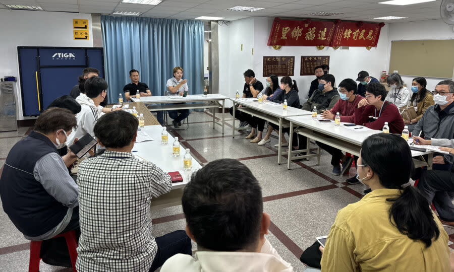 圖／新北市議員黃淑君昨日才召開板橋殯儀館周遭交通檢討的協調會。（新北市議員黃淑君提供）