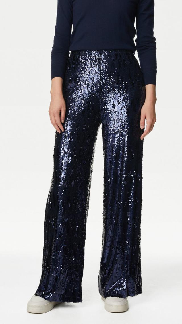 Need a reason to get Baby blue Sequin Pants?! Here it is. Size 20 and
