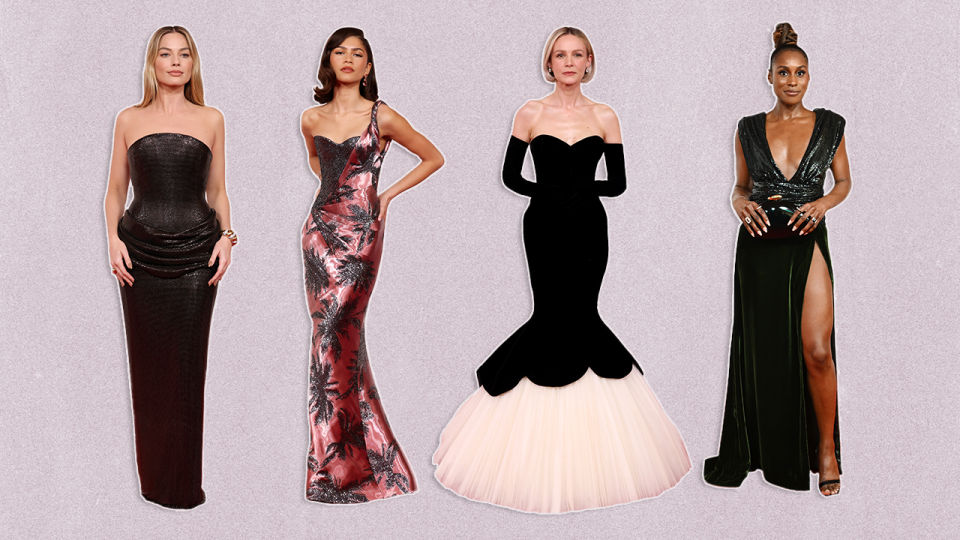 Oscars 2024 Red Carpet Fashion Trends: Structural Glamour, Peplum, & Pastel
