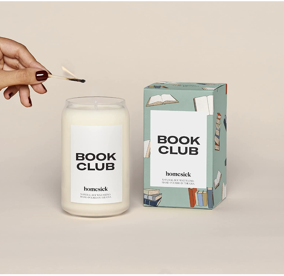 Book Club Candle