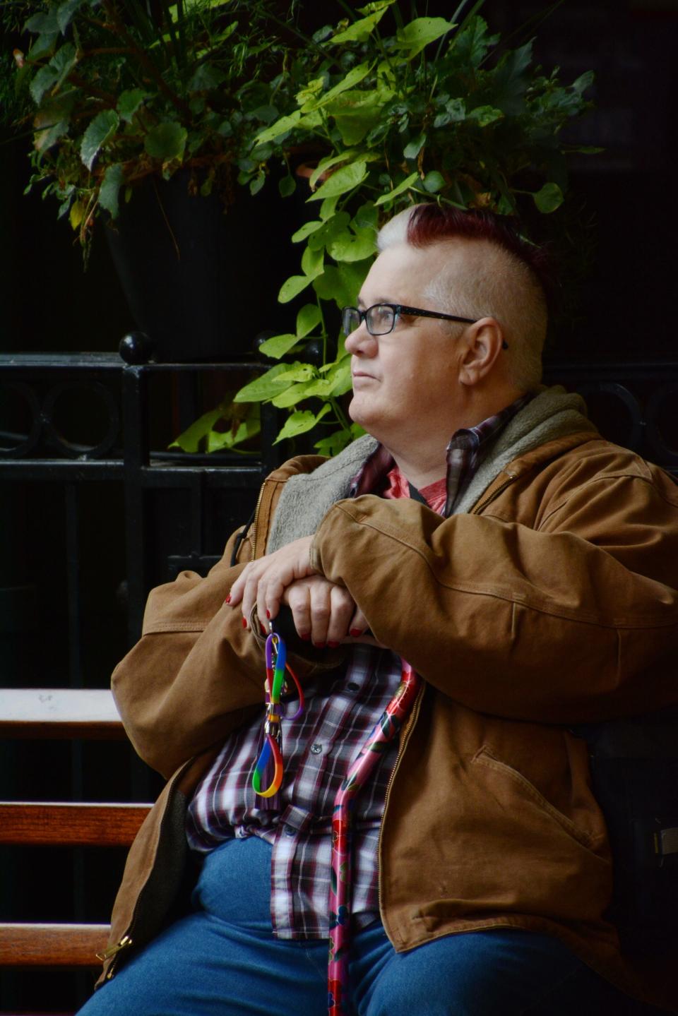 Intersex and non-binary activist Dana Zzyym, 61, sued the State Department for a gender-neutral designation on a passport. The case is currently in the U.S. Court of Appeals for the Tenth Circuit.