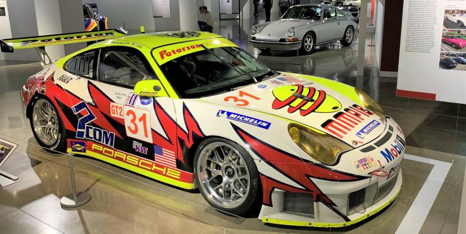 porsches at the petersen