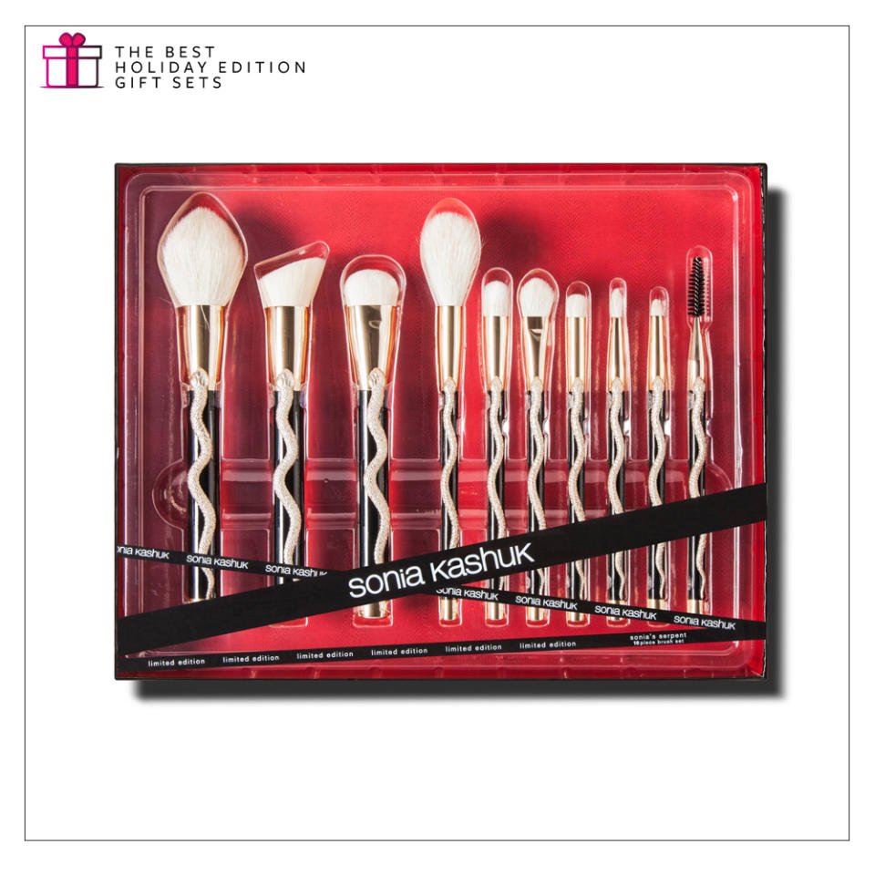 Sonia Kashuk Holiday Brush Set, 10 Piece