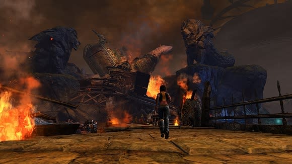 Lion's Arch is burning down, burning down, burning down