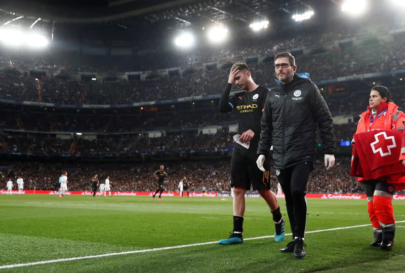 FILE PHOTO: Champions League - Round of 16 First Leg - Real Madrid v Manchester City