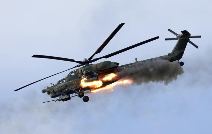 Russia Mil Mi-28 attack helicopter