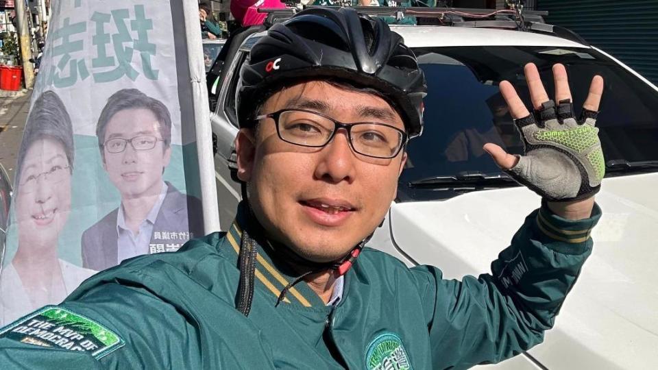 劉崇顯自2018年加入綠黨，撐6年宣布退黨。（圖／翻攝自劉崇顯臉書）