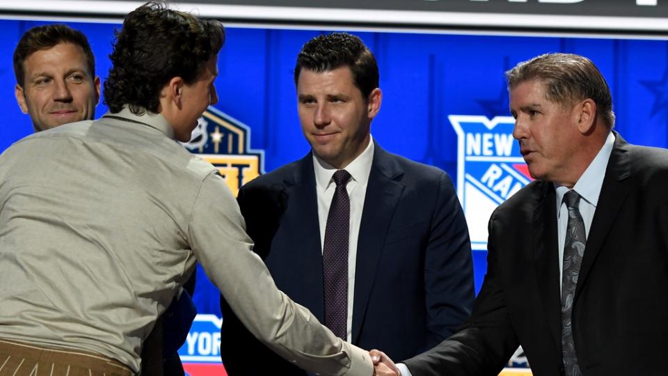 Rangers' Gabe Perreault discusses ‘surreal’ firstround selection in