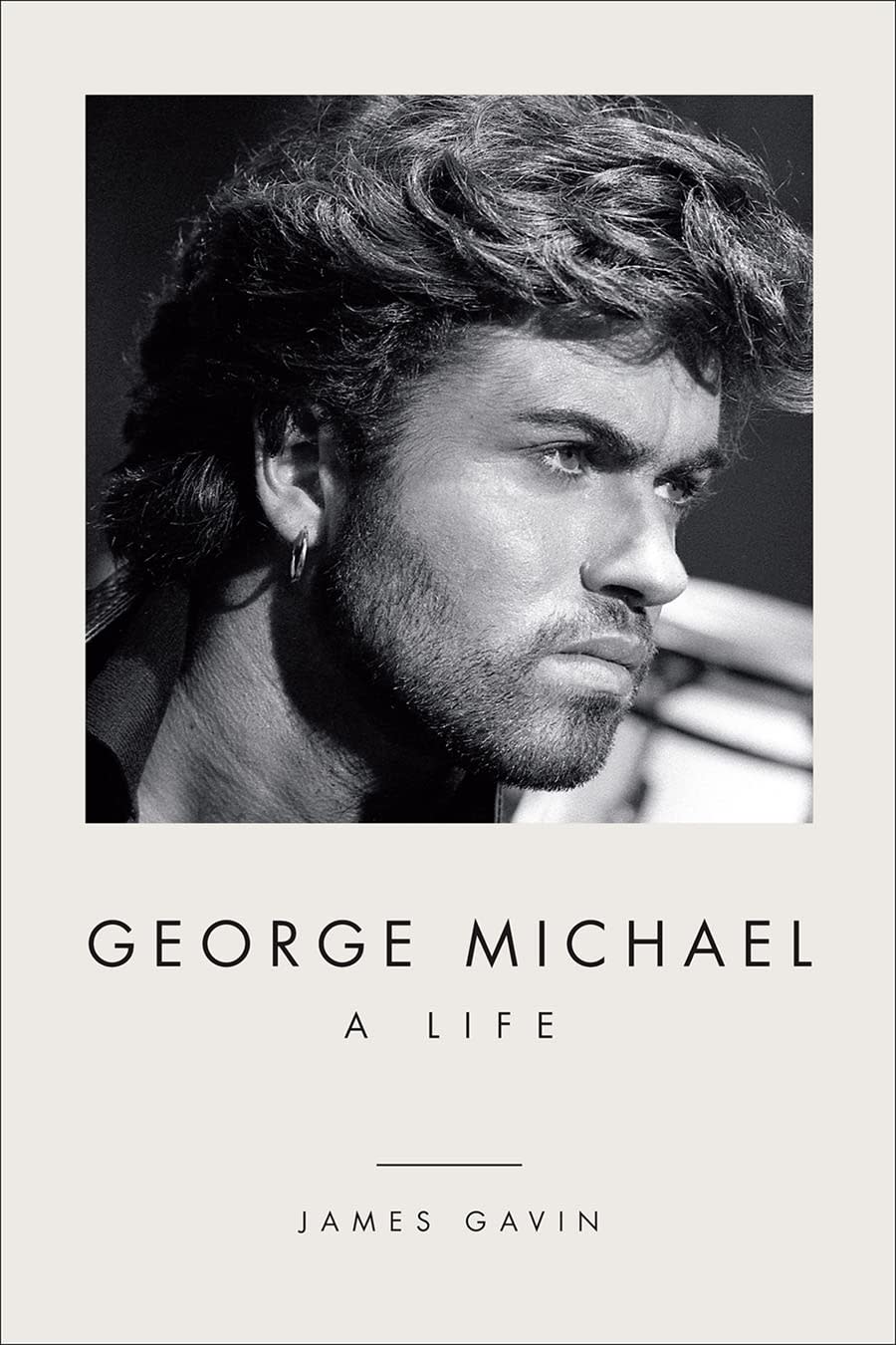 The cover for James Gavin’s biography “George Michael: A Life.”  (Harry N. Abrams)