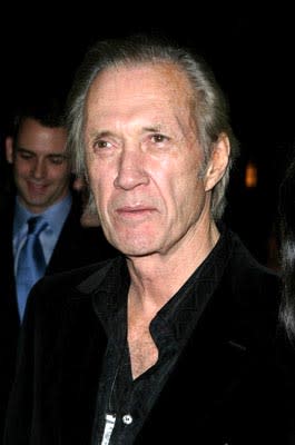 David Carradine at the New York premiere of Miramax's Kill Bill: Volume 1