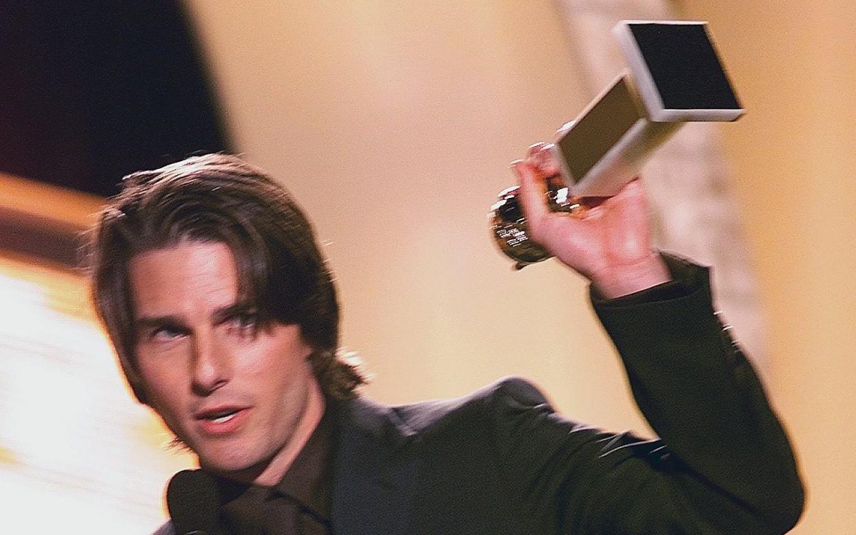 Tom Cruise at the 2000 Golden Globes - AP