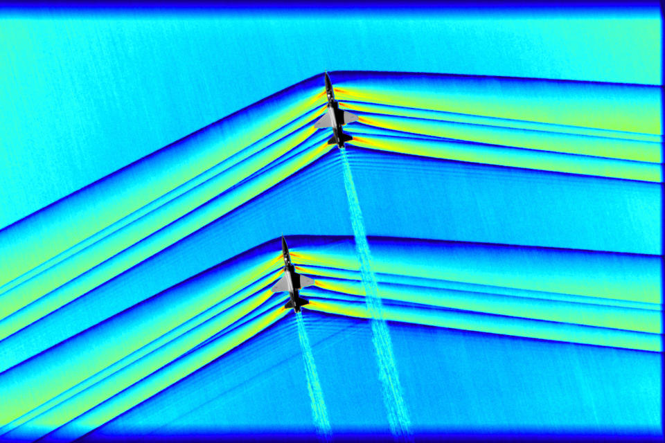 PHOTOS: NASA Captures Shockwaves of Supersonic Aircrafts Using the Schlieren Technique