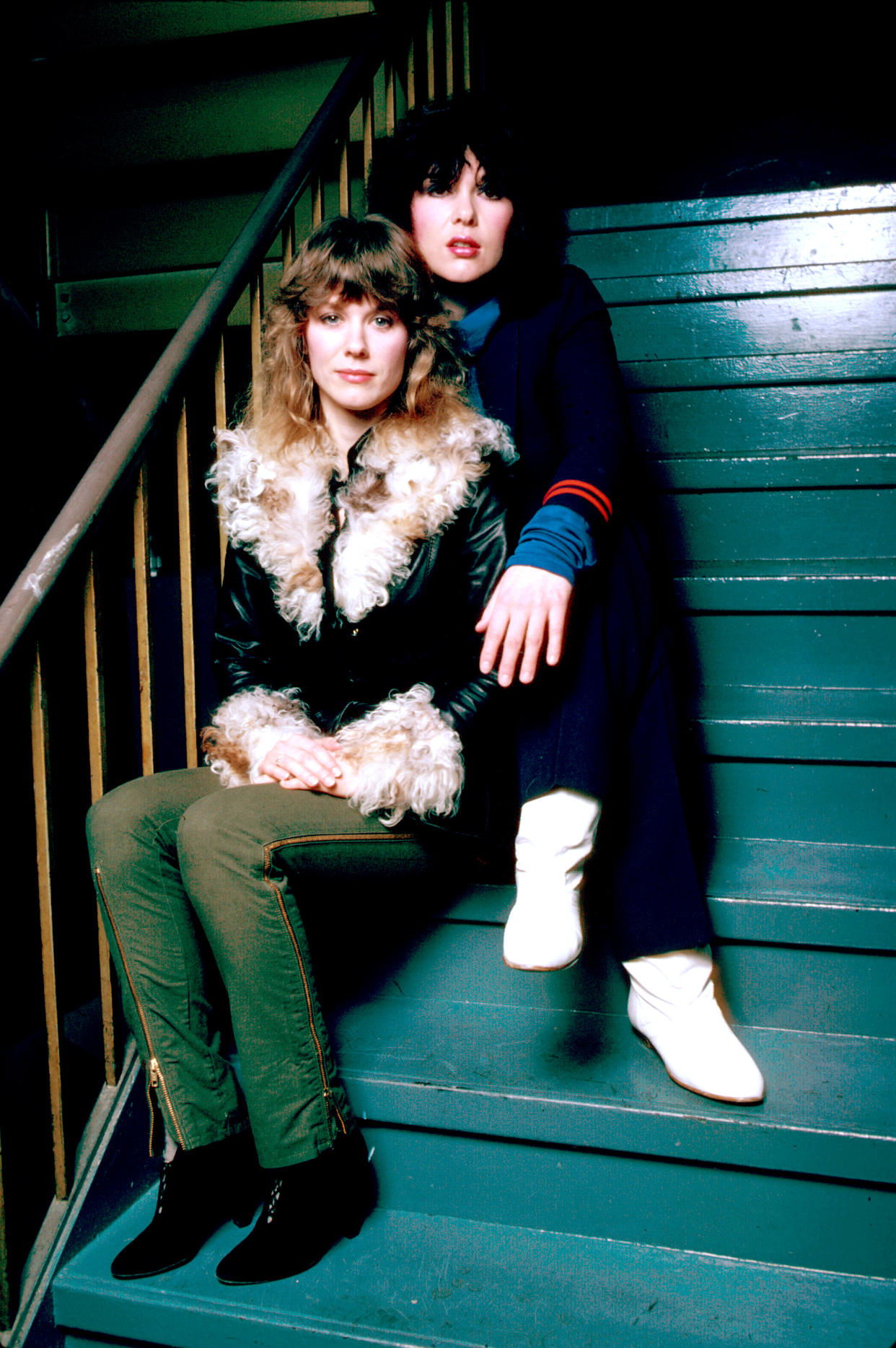 Nancy and Ann Wilson of Heart in 1982.  (Photo: David Mcgough/The LIFE Picture Collection via Getty Images)