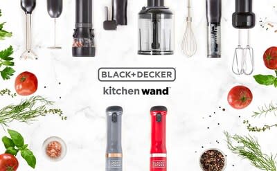 BLACK+DECKER® kitchen wand™ Expands its Line-Up with the Introduction of Food  Chopper and Hand Mixer Attachments for the Brand's Cordless, Kitchen  Multi-Tool