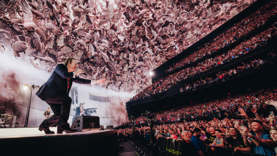 U2 rocks out the Vegas Sphere.