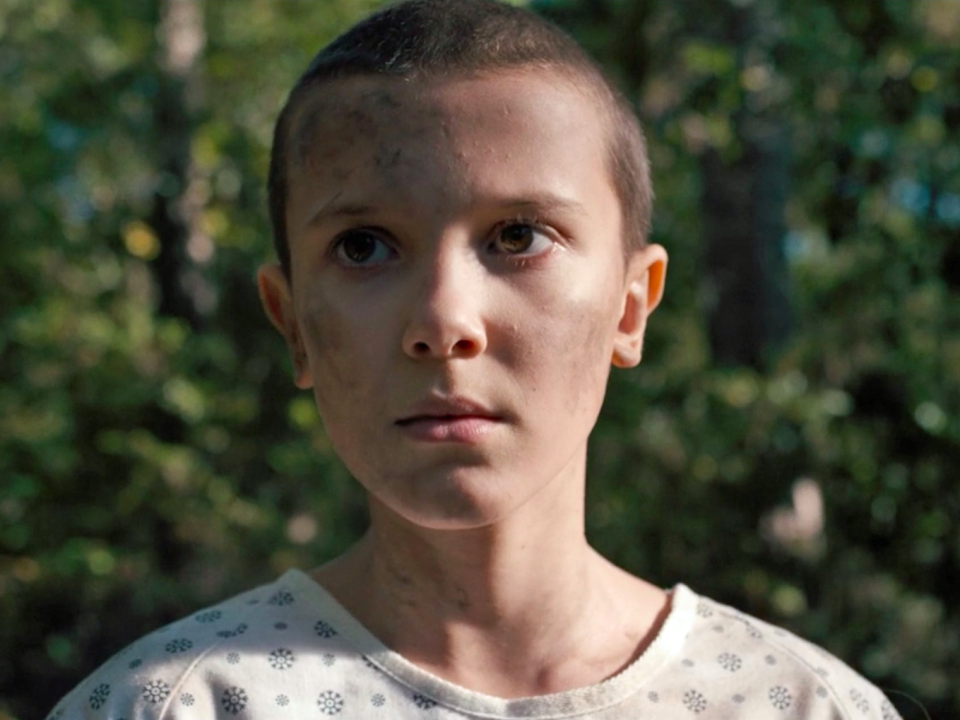 stranger things actress shave head