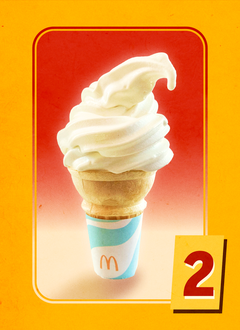 Graphic of McDonalds soft serve