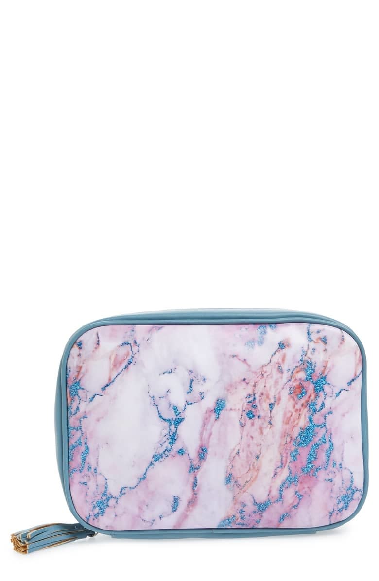 Shop Now: Violet Ray New York Large Hanging Makeup Bag, was $28, now $16.80, available at Nordstrom.