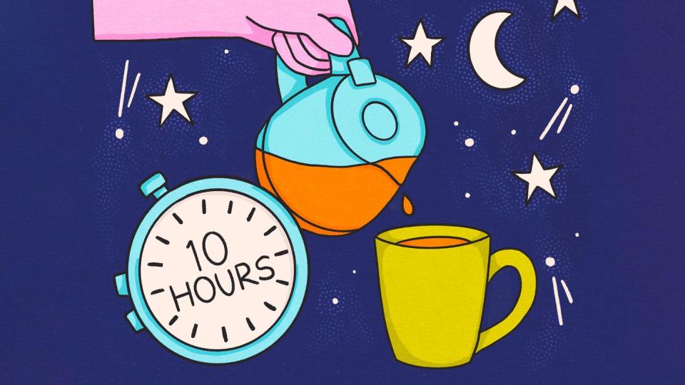 sleep time illustration