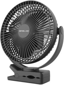 OPOLAR Rechargeable Battery Operated Clip on Fan