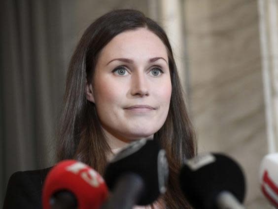 Finland's new prime minister Sanna Marin formerly served as transport minister (AFP/Getty)