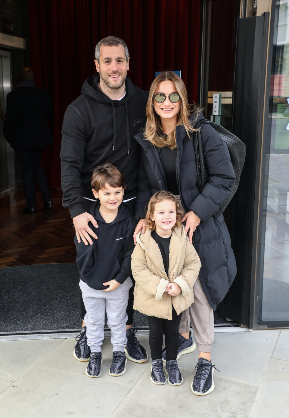 Paul Knightley and Samantha Faiers attend the VIP Screening of Two By Two Overboard! at Everyman Chelsea in London. (Photo by Brett Cove/SOPA Images/LightRocket via Getty Images)