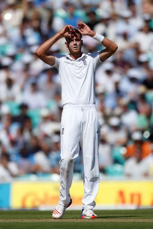 Britain Cricket - England v Pakistan - Fourth Test - Kia Oval - 12/8/16 England's Stuart Broad Action Images via Reuters / Paul Childs Livepic