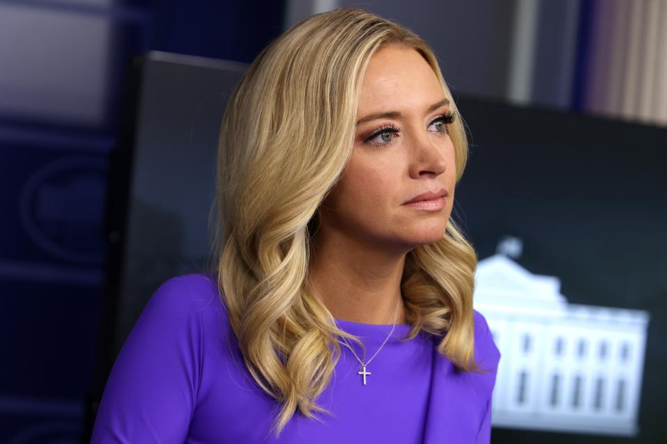 <p>CNN’s Jake Tapper won’t have Kayleigh McEnany on show because she ‘lies the way most people breathe’</p> (Alex Wong/Getty Images)