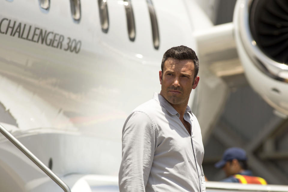 This image released by 20th Century Fox shows Ben Affleck in a scene from "Runner Runner." (AP Photo/20th Century Fox, Scott Garfield)