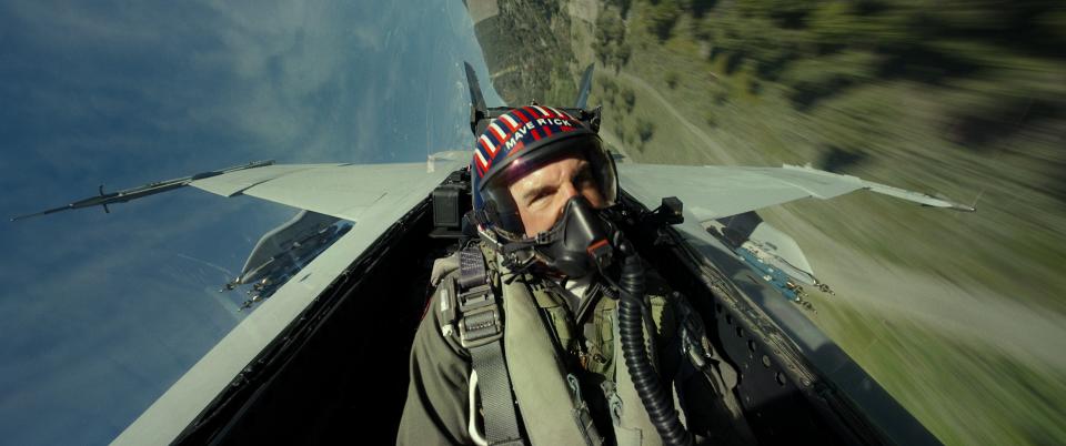 Tom Cruise plays Capt. Pete "Maverick" Mitchell in "Top Gun: Maverick."