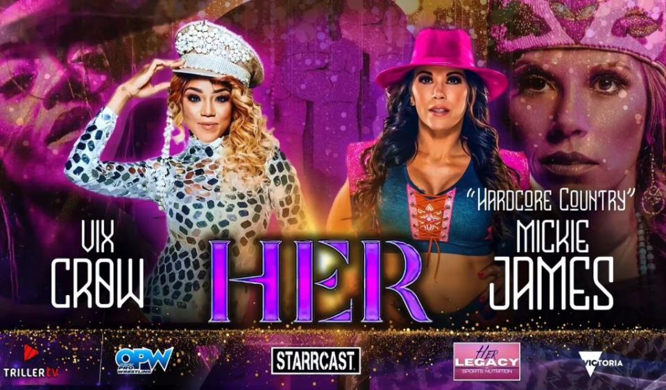 Vix Crow (Alicia Fox) vs. Mickie James Starrcast HER