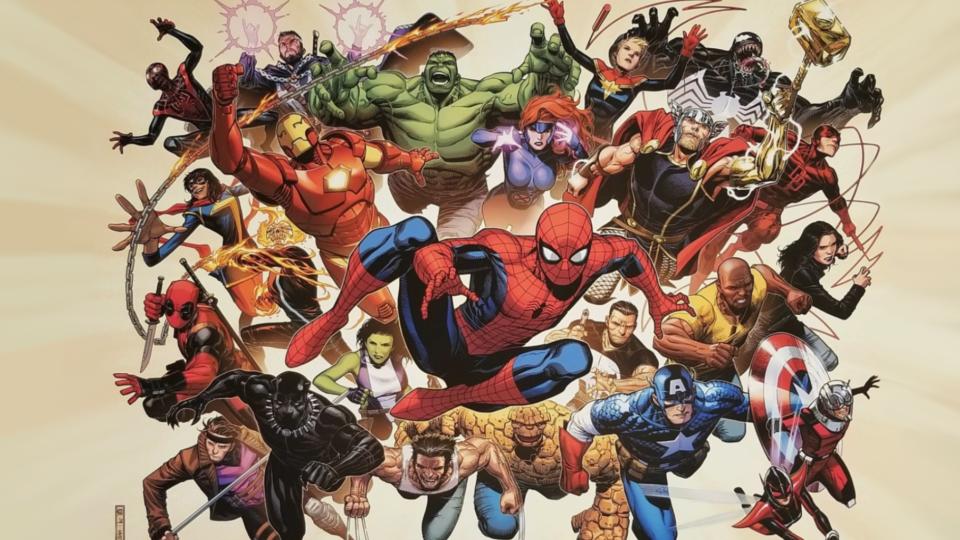 Marvel Comics promotional art