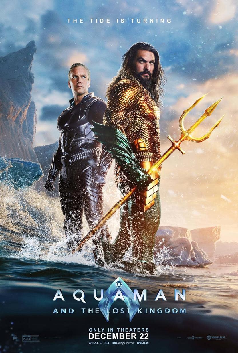 Póster de Aquaman y el Reino Perdido (Crédito: IMDb)