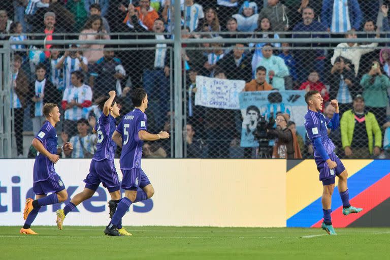 Inicio de la fiesta en San Juan: Ignacio Maestro Puch pone en marcha la goleada de la Argentina a Nueva Zelanda en el Mundial Sub 20.