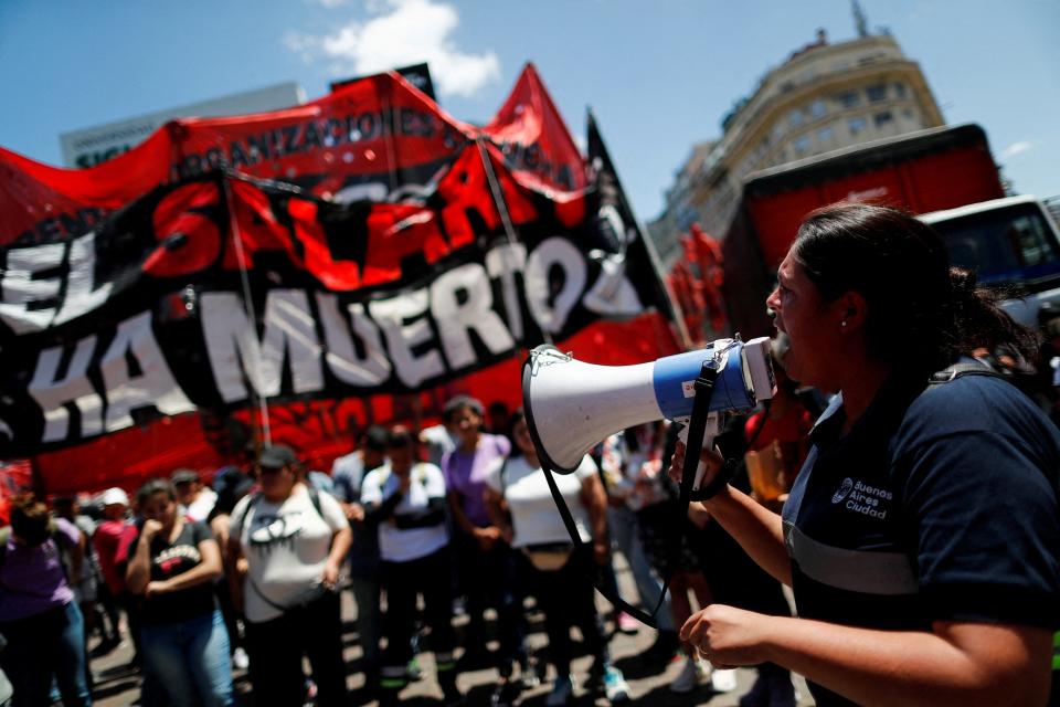 Argentina inflation protests