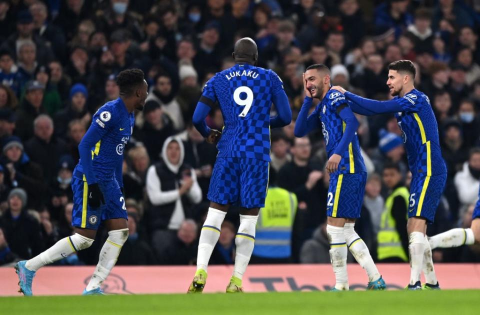 Ziyech struck a sublime long-range effort to give Chelsea the lead (Getty Images)