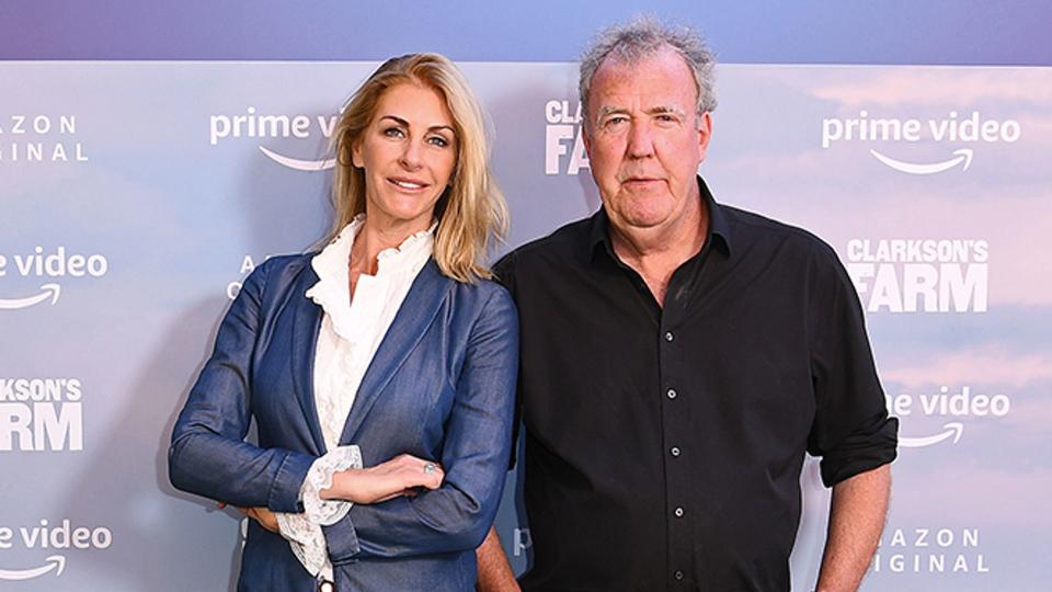 Jeremy Clarkson and Lisa Hogan attend the Clarkson's Farm photocall in 2021