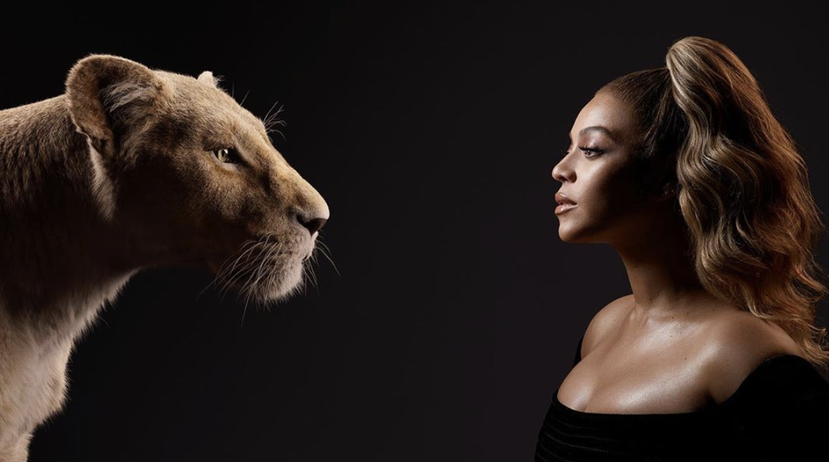 Beyoncé stars as Nala in "The Lion King"