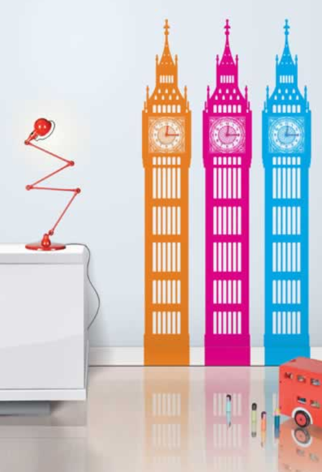 Big Ben Wall Stickers