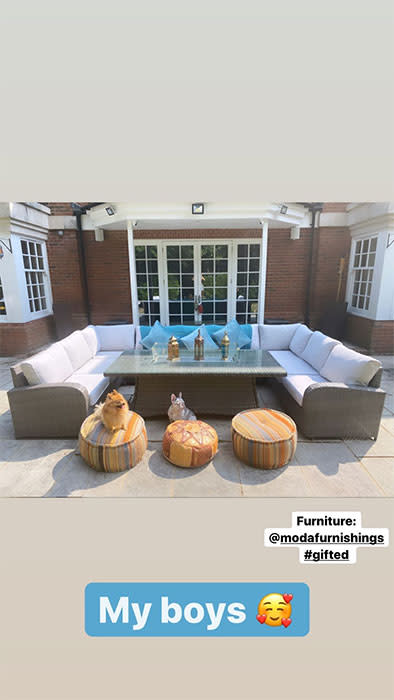 Perrie-Edwards-garden-furniture