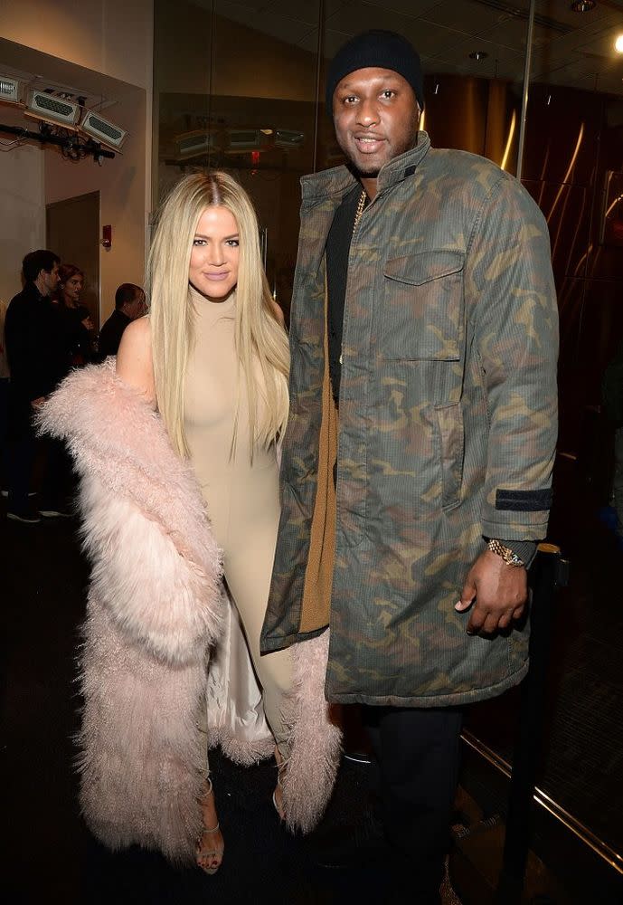 Khloé Kardashian and Lamar Odom | Kevin Mazur/Getty