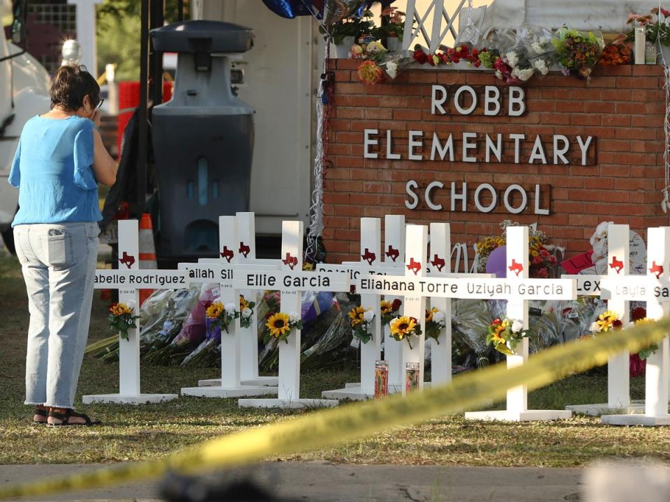 Salvador Ramos was in the school for an hour before police intervened (AP)