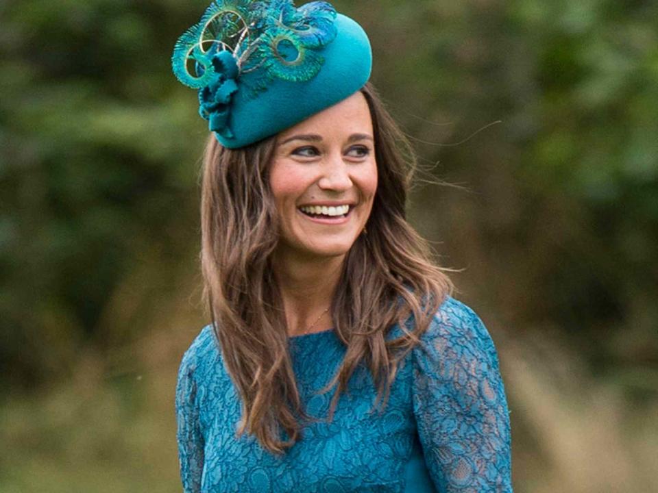 <p>Mark Cuthbert/UK Press/Getty</p> Pippa Middleton in King