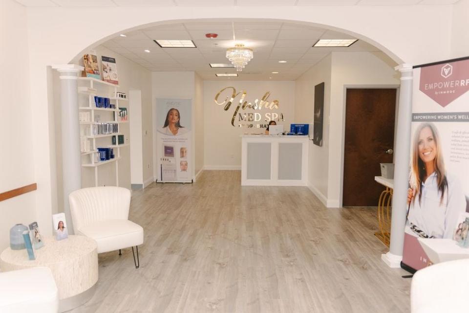 Nusha Med Spa opened in mid-March along Eastern Boulevard North in Hagerstown.