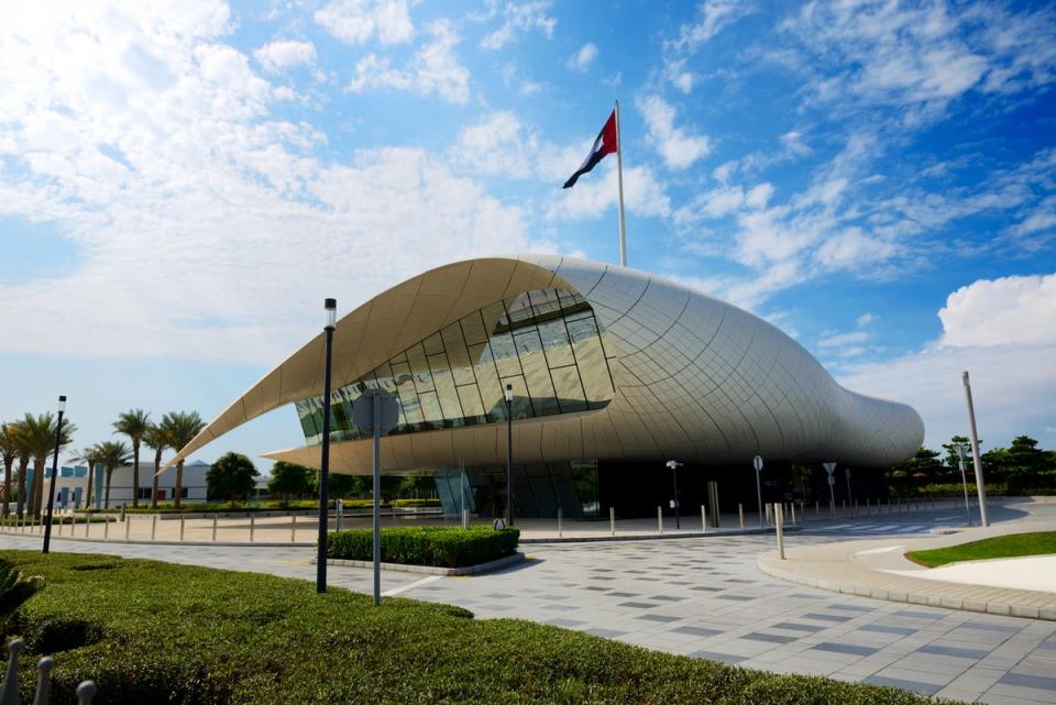 The Etihad Museum showcases the history of the UAE (Getty Images)