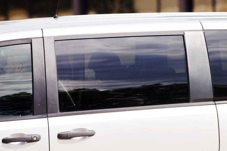 Russell Wasendorf, Sr., leaves the U.S. District Court in Cedar Rapids, Iowa, for his initial appearance on Friday, July 13, 2012. A federal prosecutor says Wasendorf, the chief executive of an Iowa-based brokerage firm carried out a $200 million fraud scheme that could land him in prison for years. (AP Photo/Cedar Rapids Gazette, Liz Martin)