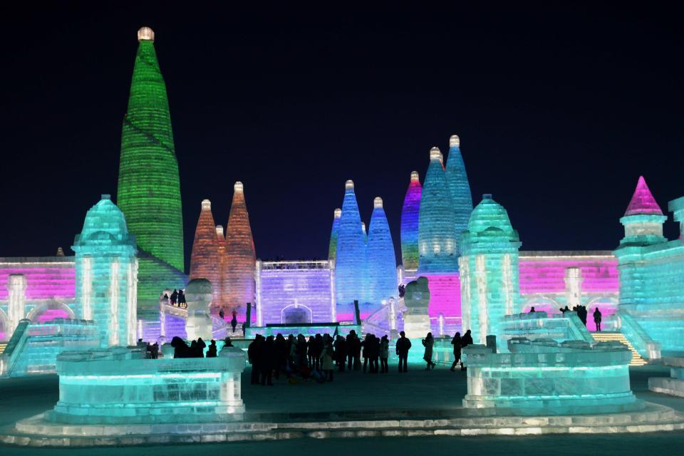 34th Annual Harbin Ice Festival kicks off in style