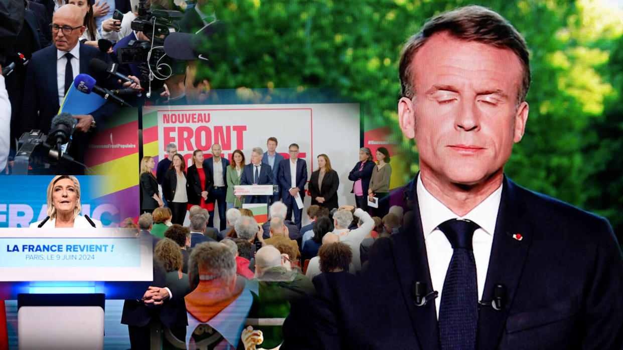 Des européennes à la dissolution, la semaine qui a chamboulé la classe politique