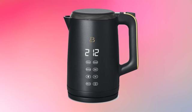 MOOSOO Electric Travel Kettle for Boiling Water, Keep Warm Function